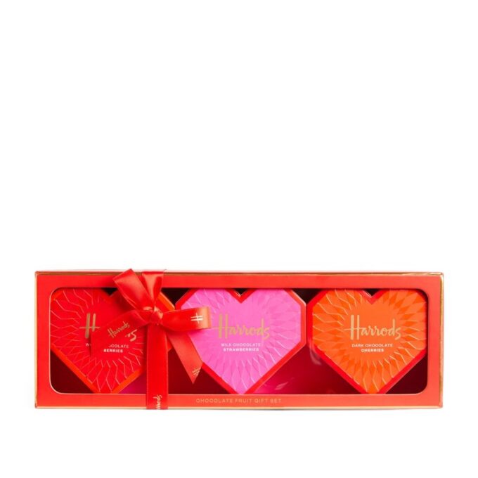Harrods Chocolate Fruit Gift Set
