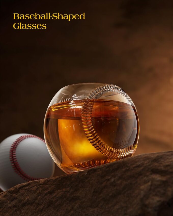 Baseball Whiskey Decanter - Image 2