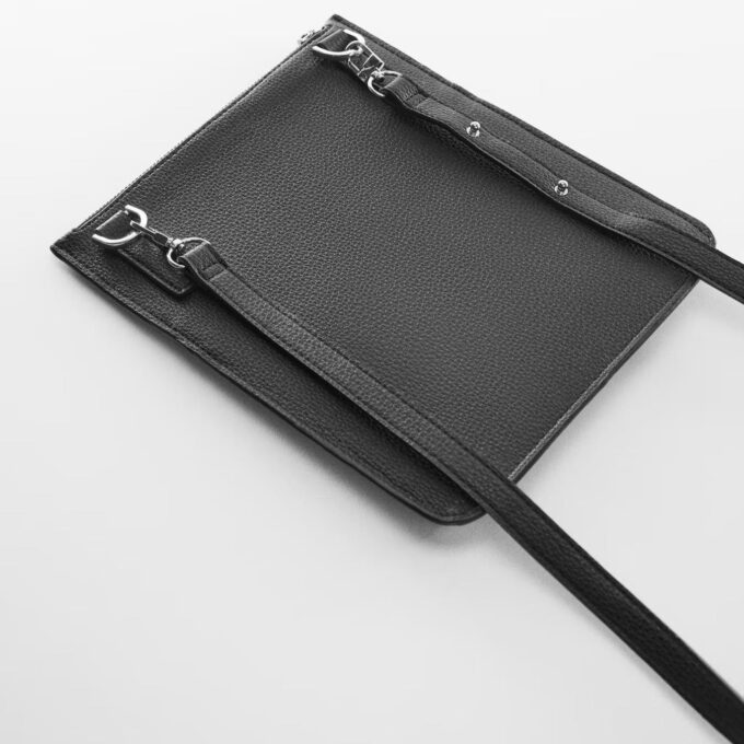 Leather Effect Shoulder Bag - Image 2