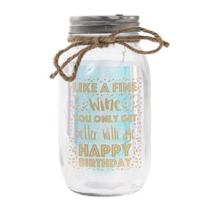 Birthday Led Jar