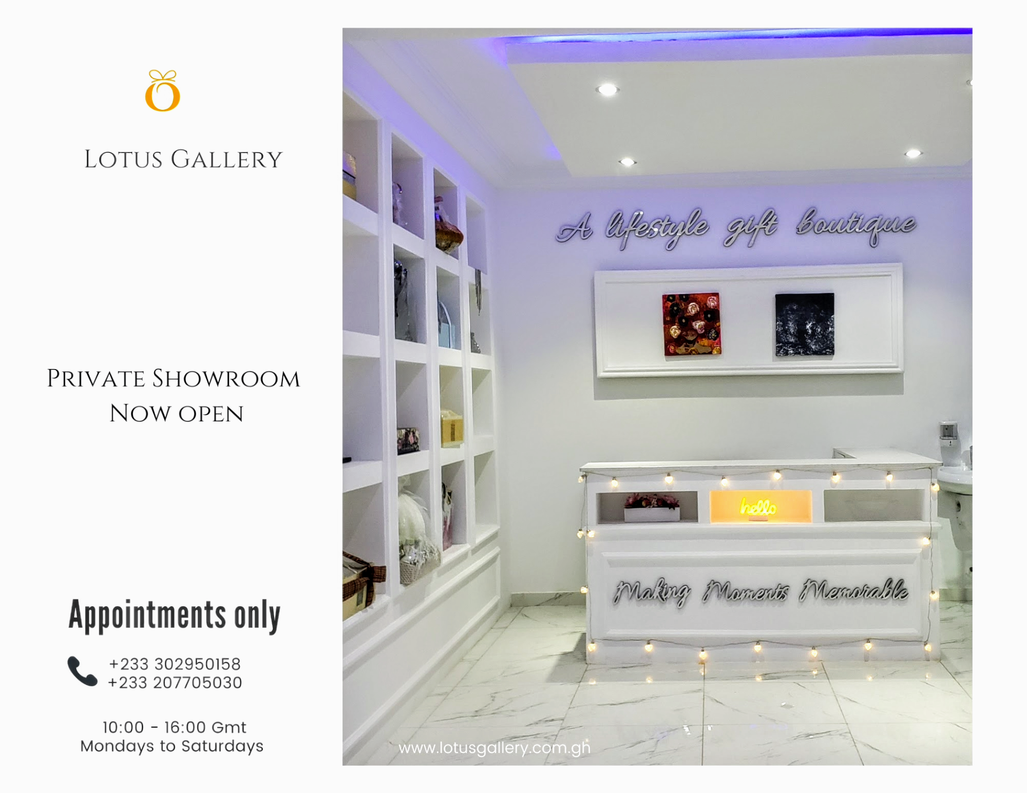 lotus gallery showroomm