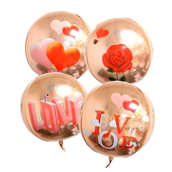 22" Rose Gold Metallic Foil Balloon