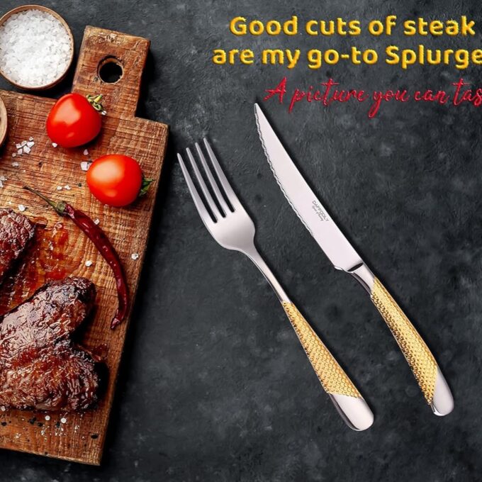Milano Luxury Steak Cutlery Set