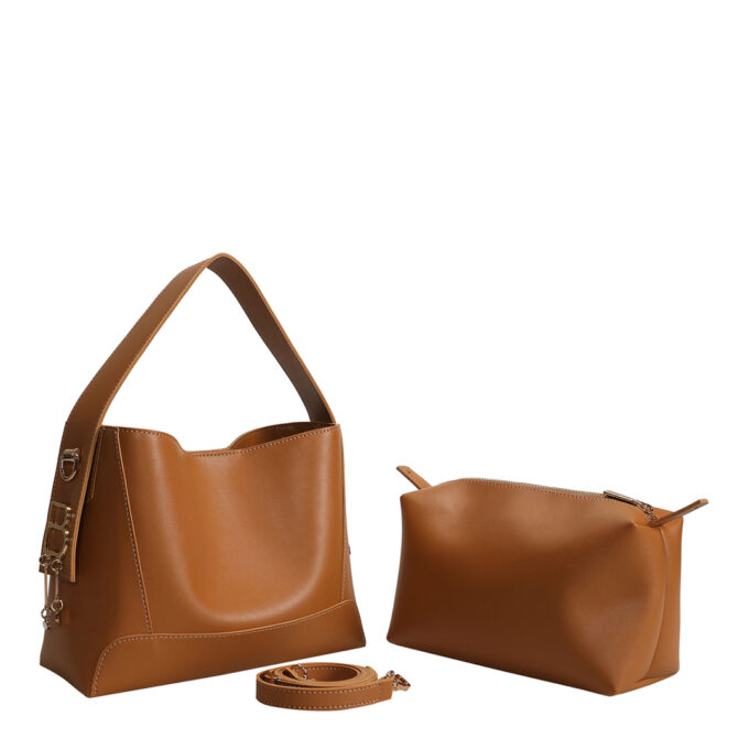 Lucky Bees Mustard Shoulder Bag