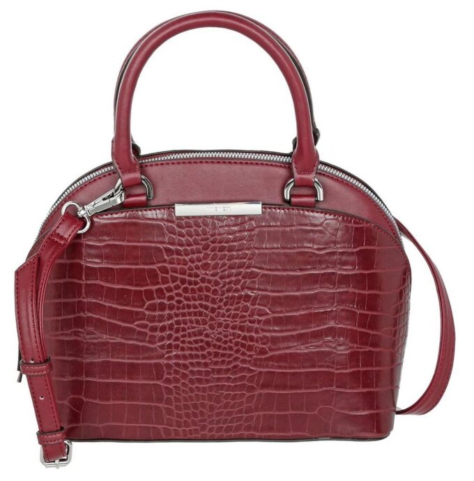 Nine West Maroon Dome Satchel