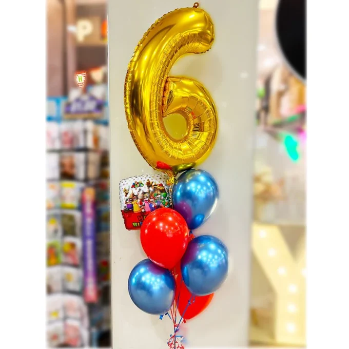 Numbers Helium Balloon - Image 3