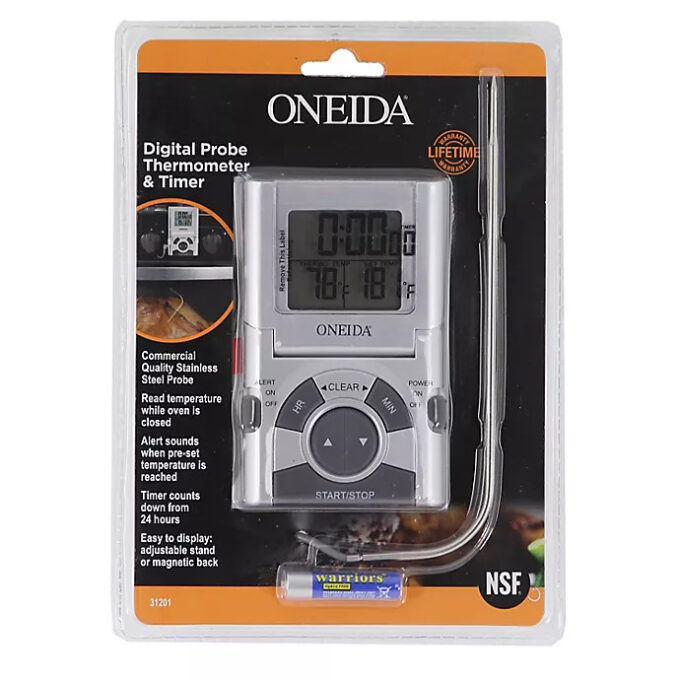 Oneida Digital Thermometer And Timer