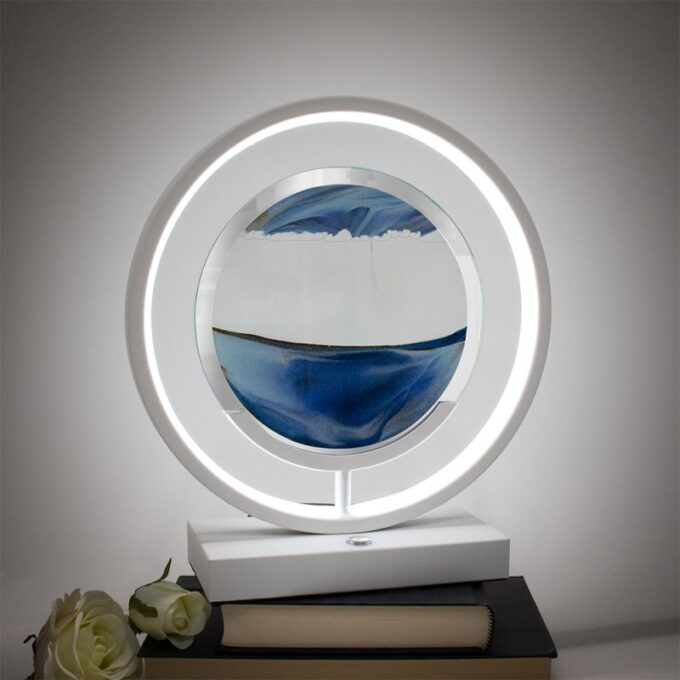 Quicksand Lamp Blue