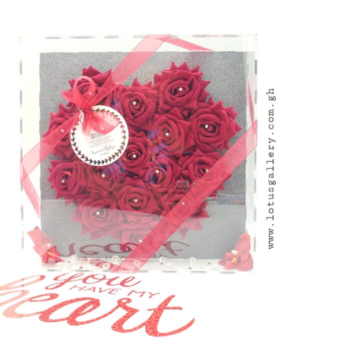 Acrylic Heart Keepsake
