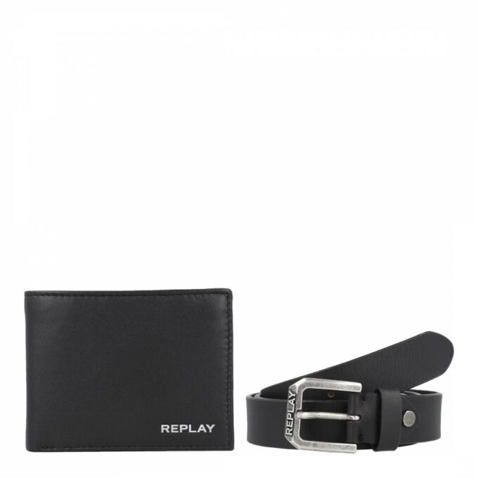Replay Wallet & Belt Gift Set - Image 2