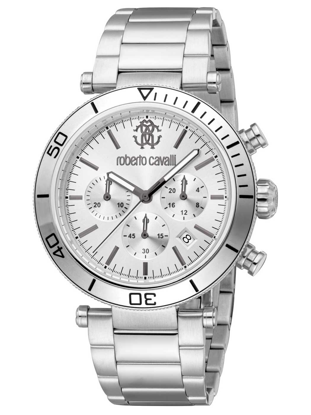 Roberto Cavalli Silver Watch 1 Roberto Cavalli Silver Watch
