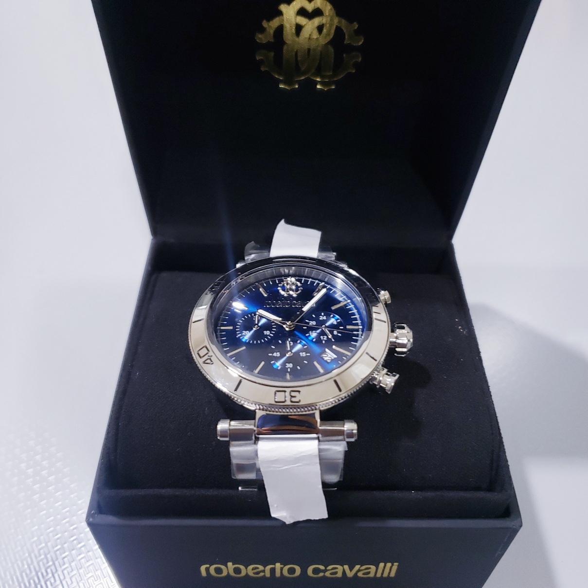 Roberto Cavalli Silver Watch 2 Roberto Cavalli Silver Watch - Image 2
