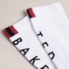 Ted Baker White Redhot Branded Sports Socks