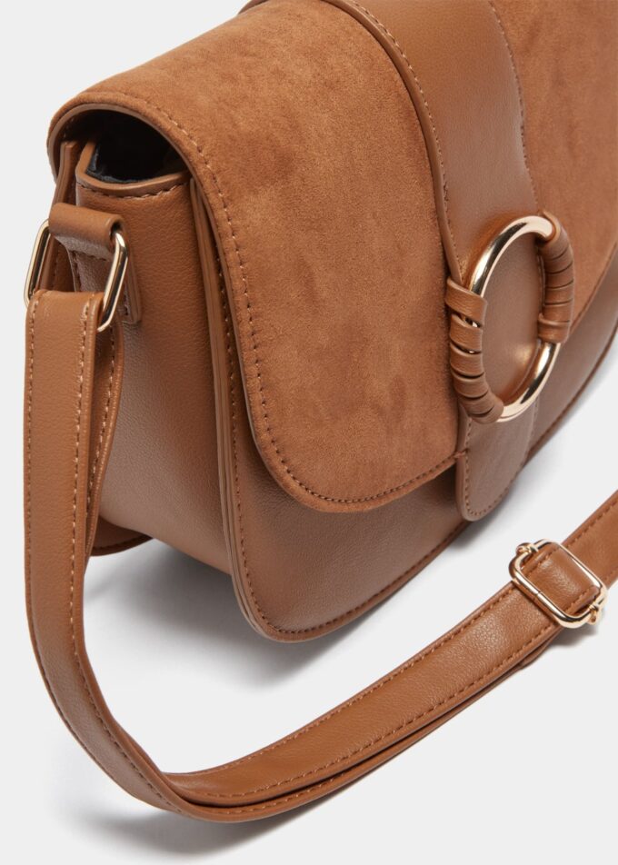 Tan Saddle Crossbody - Image 2