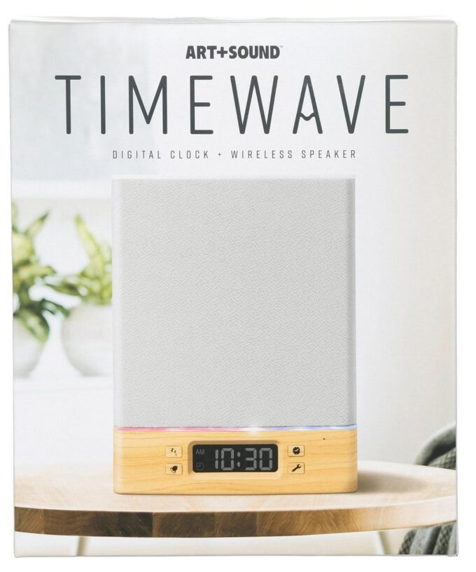 Timewave Digital Clock Wireless Speaker