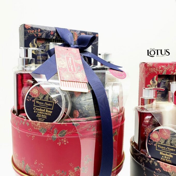 Luxury Winter In Venice Bath Set Tin