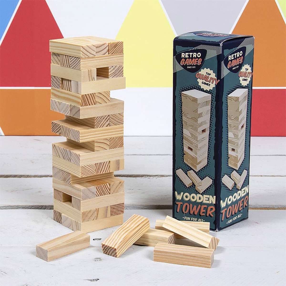 Retro Games Wooden Tower 1 Retro Games Wooden Tower