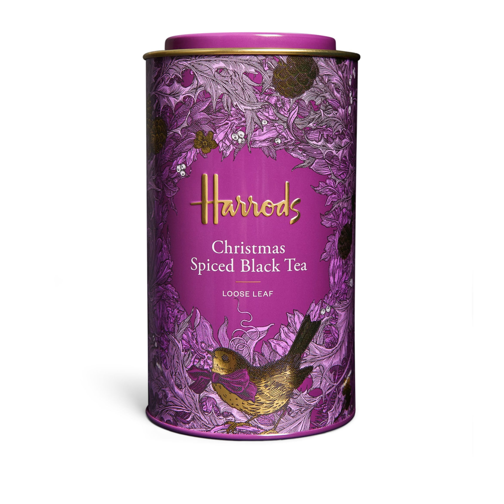 Harrods Christmas Spiced Loose Leaf Black Tea 125g 1 Harrods Christmas Spiced Loose Leaf Black Tea 125g