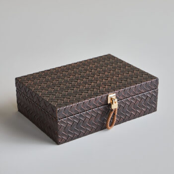 Father's Day 1 Brown Textured Box