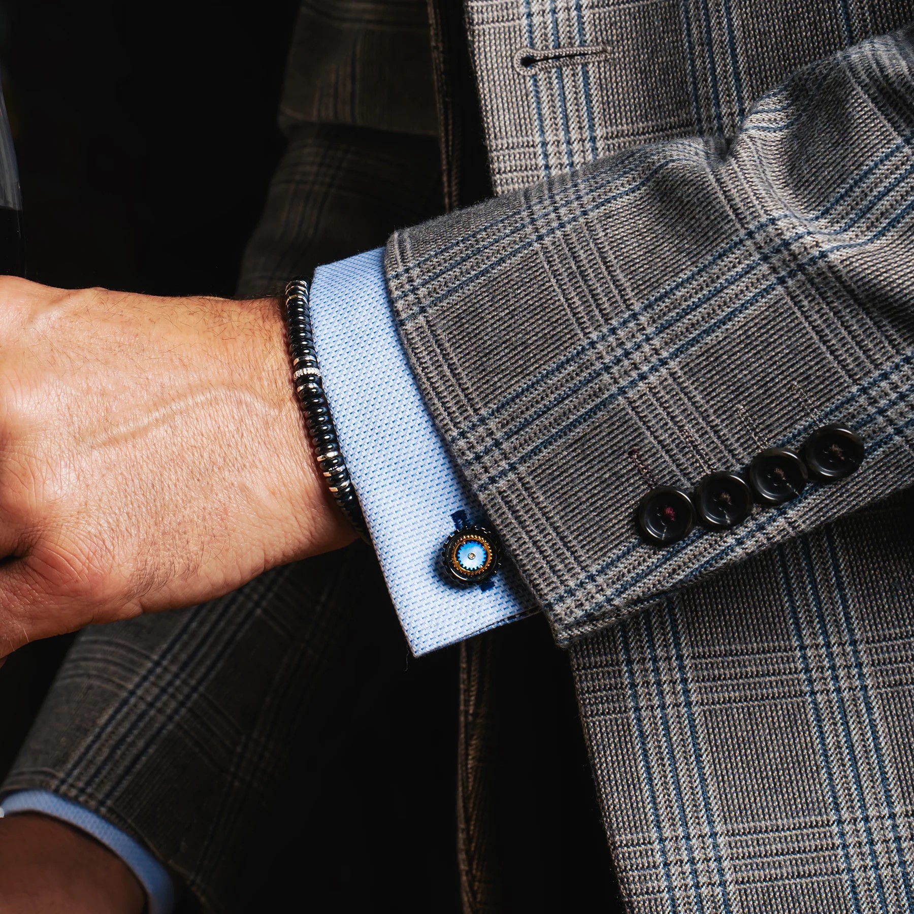 Tateossian Gear Cufflinks 3 Tateossian Gear Cufflinks - Image 3